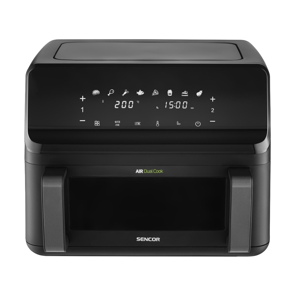 

Мультипіч Sencor Dual Vita Fryer чорна (SFR9650BK)