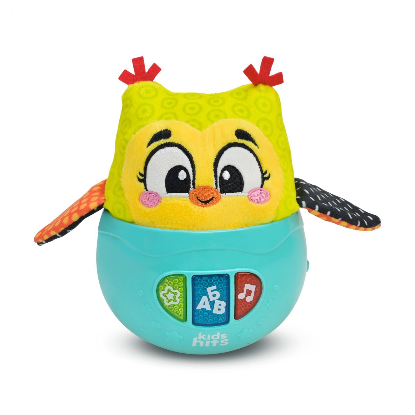 

Розвивальна іграшка-неваляшка Kids Hits Совеня, від 6 місяців (KH64/001)