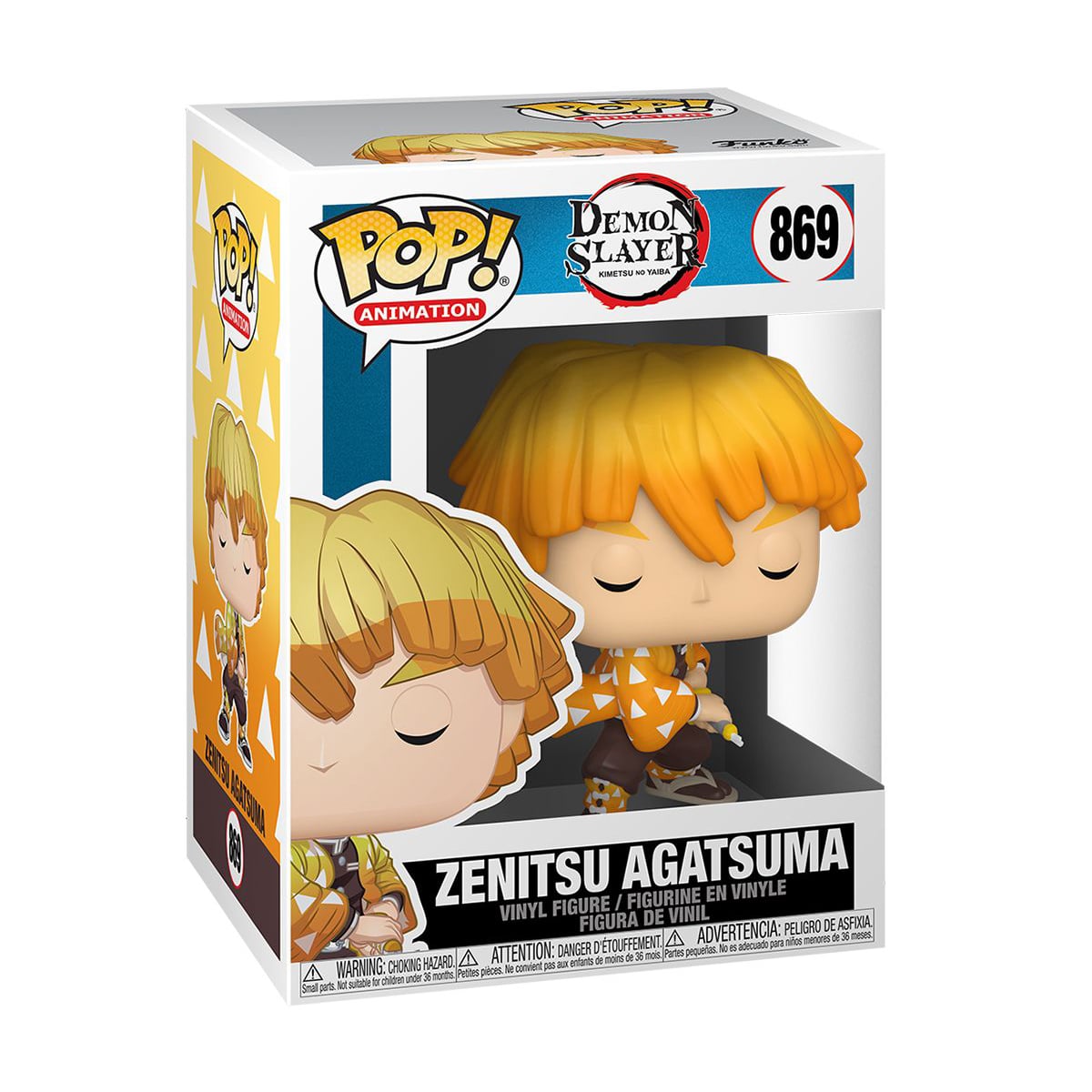 

Ігрова фігурка Funko POP! серії Вбивця демонів Зеніцу Аґацума, 9.6 см, від 3 років (49012)