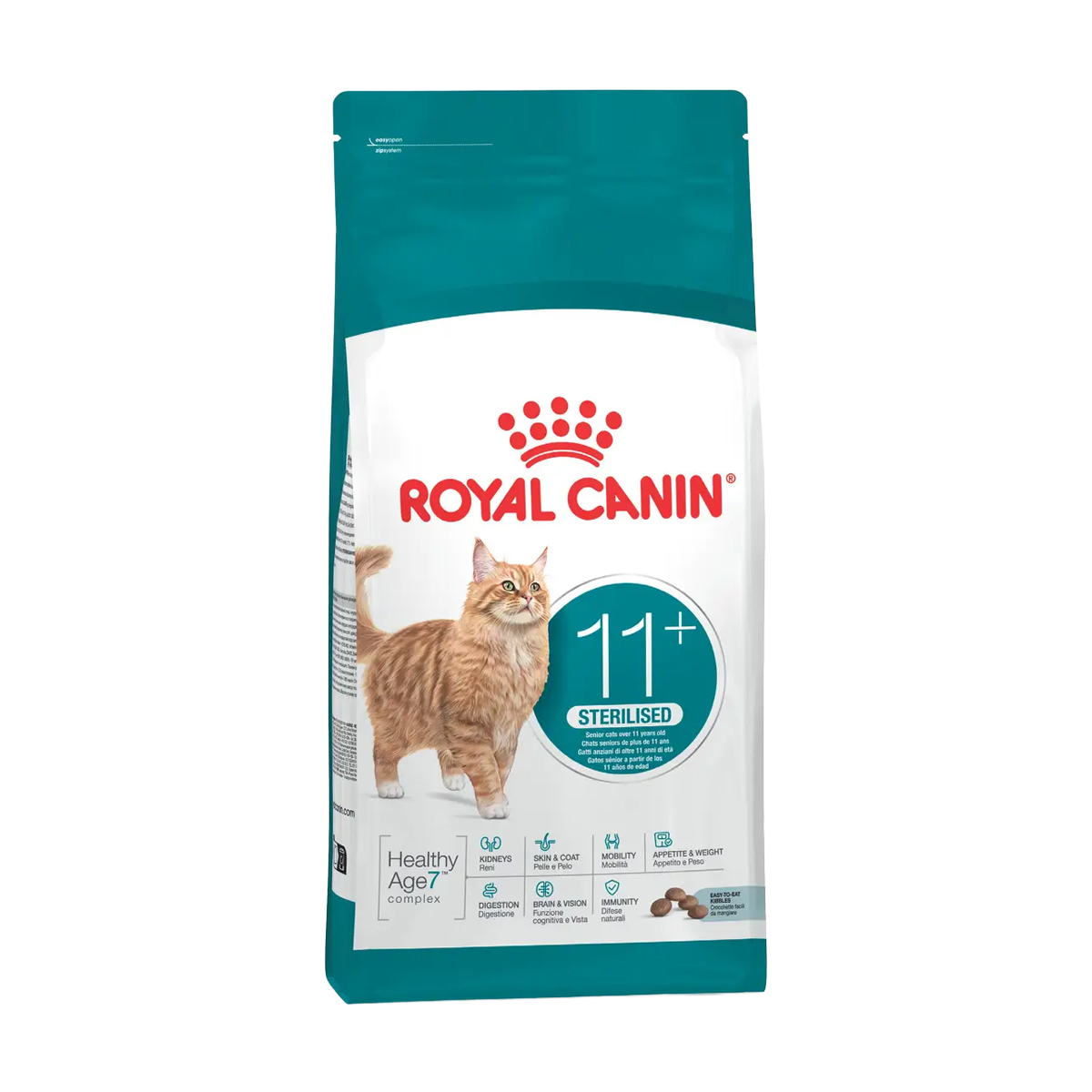 

Корм для дорослих стерилізованих котів Royal Canin від 11 років, 2 кг (R475957)