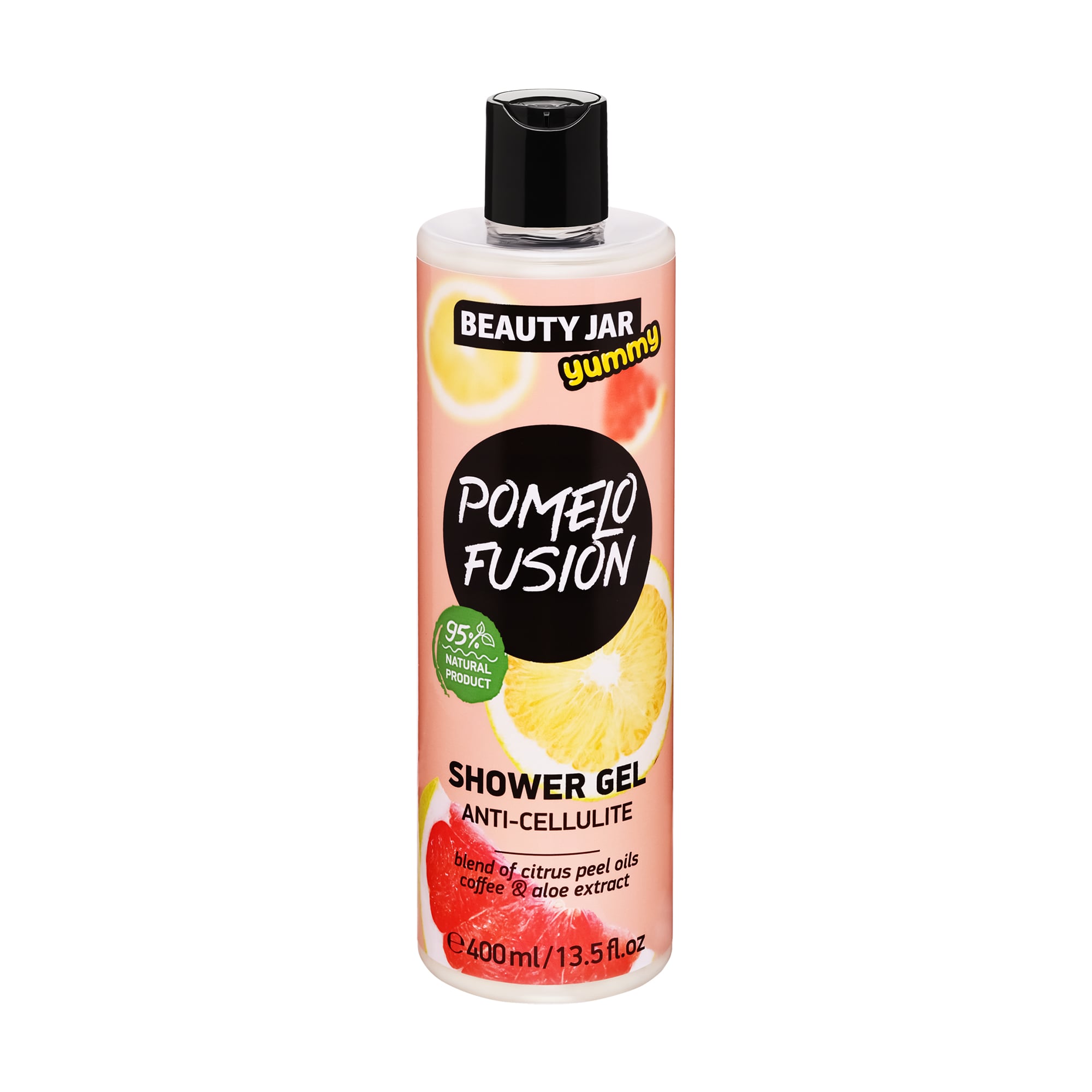 

Антицелюлітний гель для душу Beauty Jar Yummy Pomelo Fusion Anti-Cellulite Shower Gel Помело Ф'южн, 400 мл