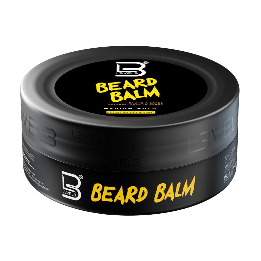 

Пом'якшувальний та живильний бальзам для бороди Level3 Beard Balm Medium Hold, 100 мл
