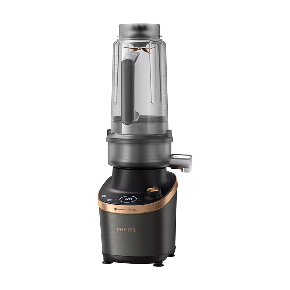 

Блендер стаціонарний PHILIPS Flip & Juice чорний (HR3770/00)
