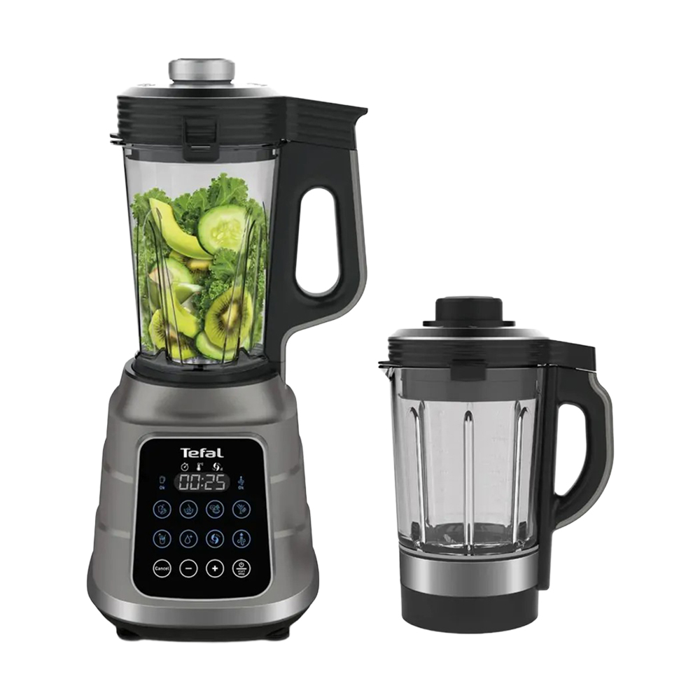 

Блендер стаціонарний Tefal сріблясто-чорний (BL985A31)