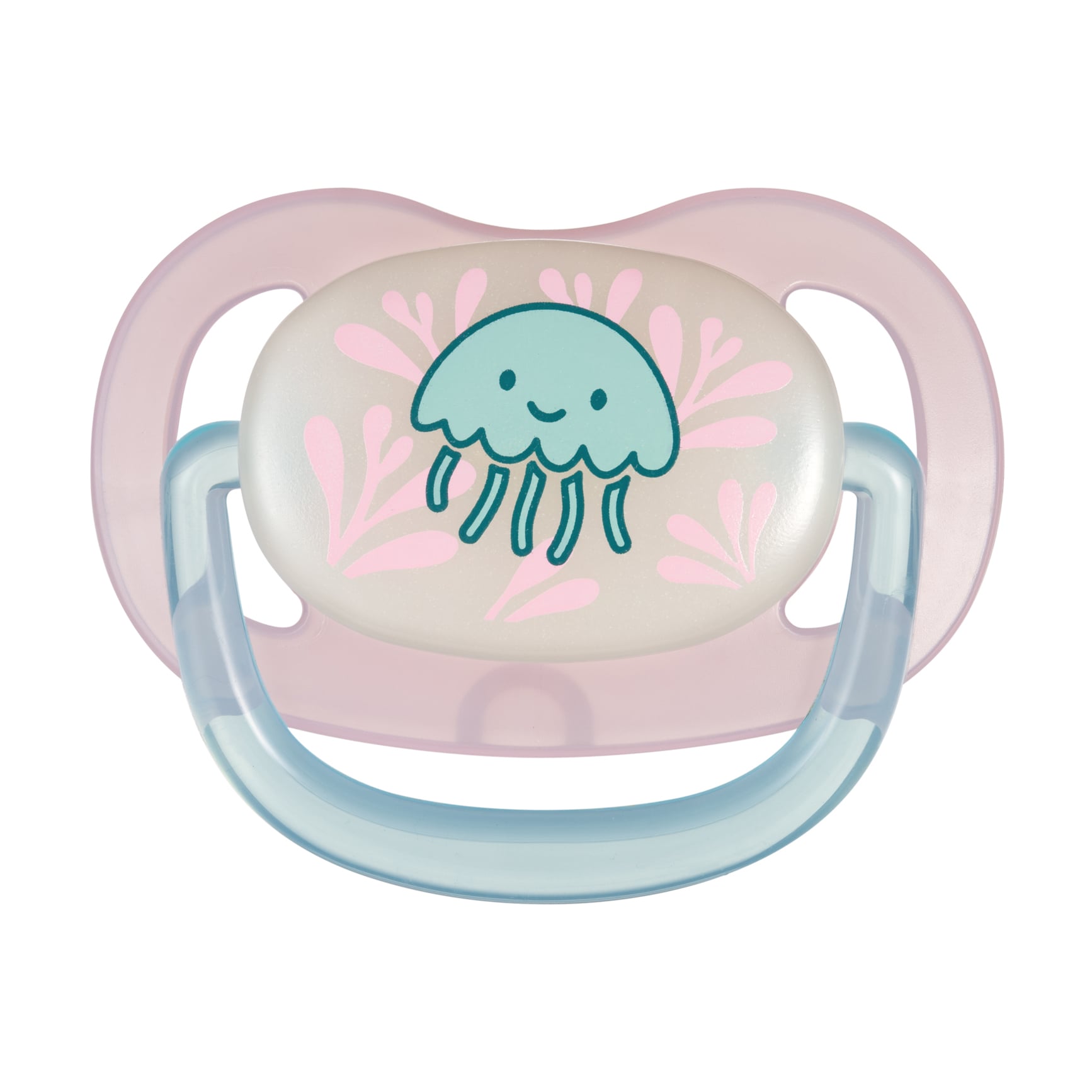 

Пустушка Canpol Babies силіконова, ортодонтична, рожева, від народження до 6 місяців (34/908_pin)