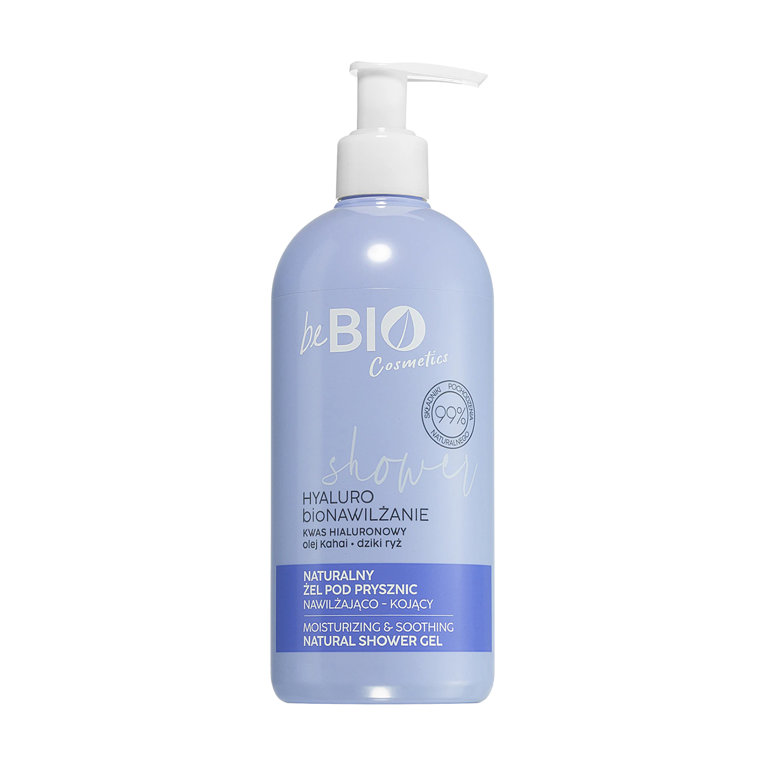 

Зволожувальний заспокійливий гель для душу beBIO Moisturizing & Soothing Natural Shower Gel, 350 мл