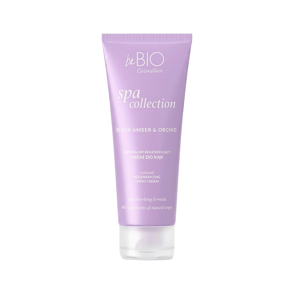 

Відновлювальний крем для рук beBIO SPA Collection Black Amber & Orchid Natural Regenerating Hand Cream, 50 мл
