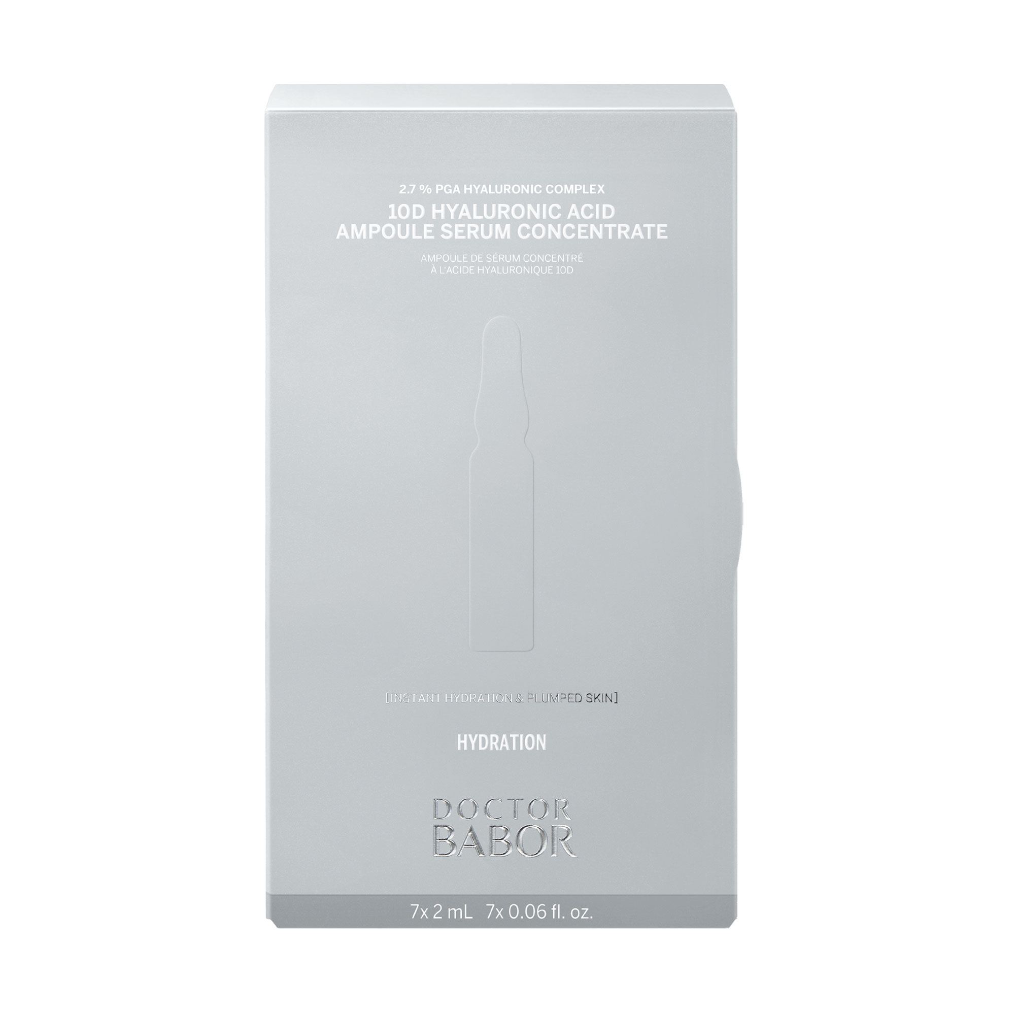 

Ампули для обличчя Babor Doctor Babor Hydration 10D Hyaluronic Acid Ampoule Serum Concentrate, 7*2 мл