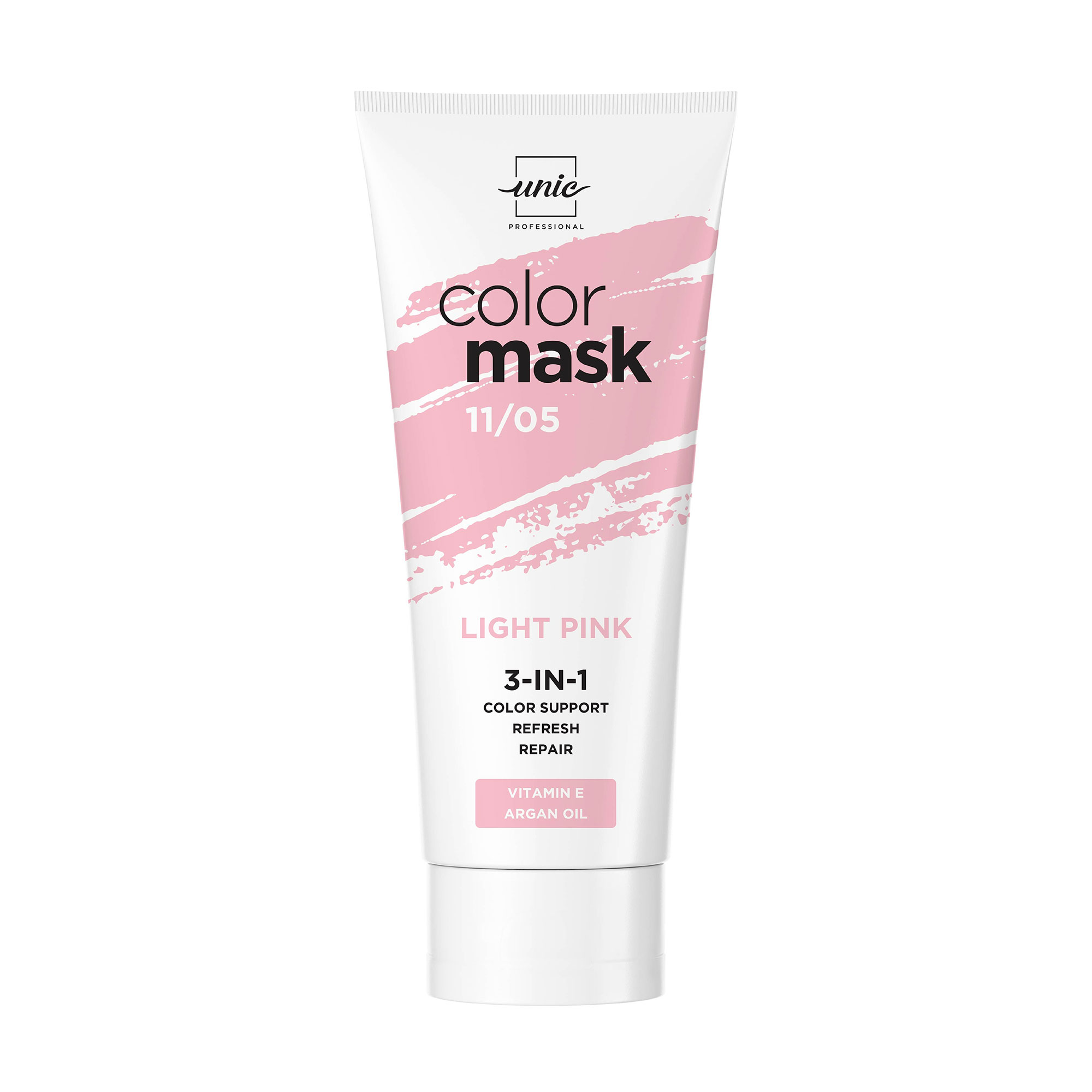 Тонувальна маска для волосся 3 в 1 Unic Color Mask 11/05 Light Pink, 250 мл