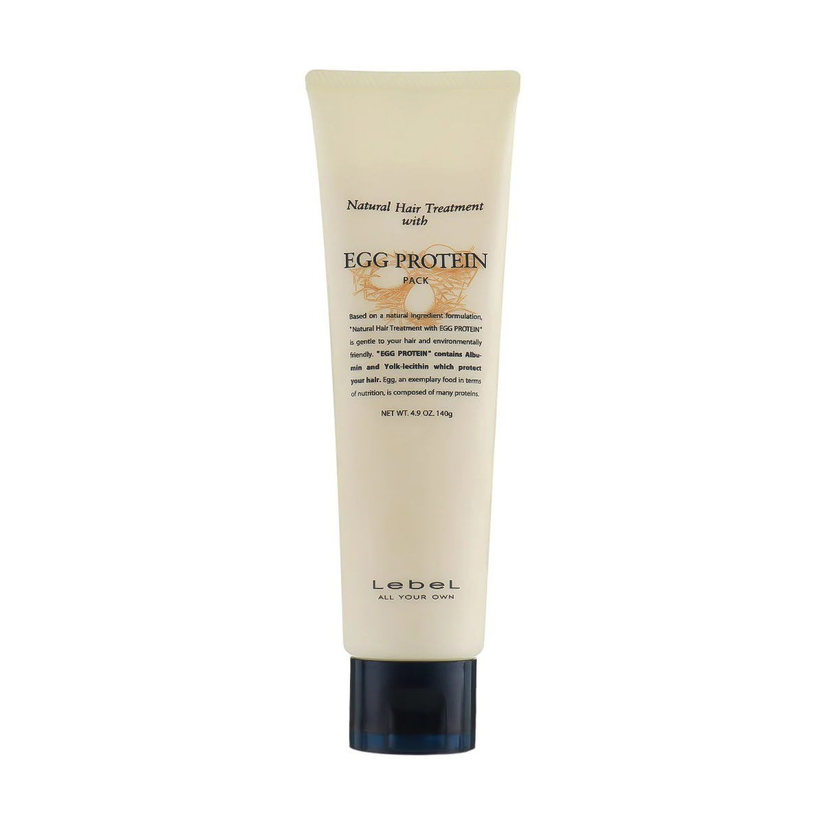 Живильна маска для пошкодженого волосся LebeL Egg Protein Hair Mask, 260 г