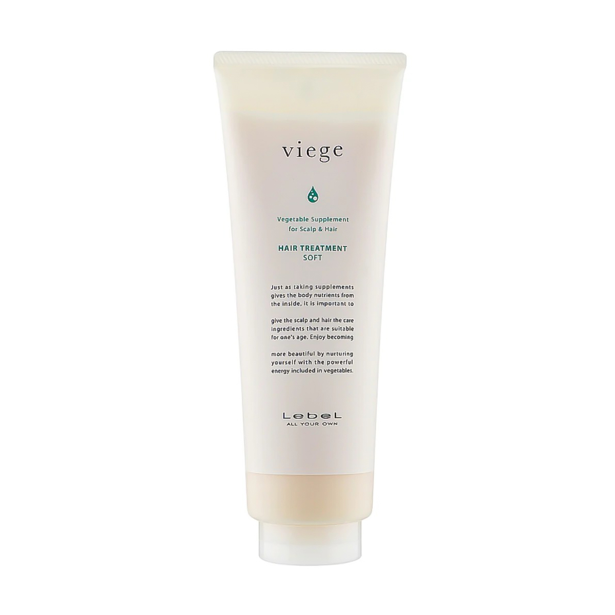 Маска LebeL Viege Hair Treatment Soft для глибокого зволоження волосся, 240 мл