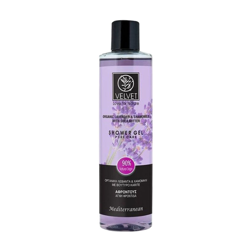 

Гель для душу Velvet Love for Nature Organic Lavender & Chamomile Shower Gel, 300 мл