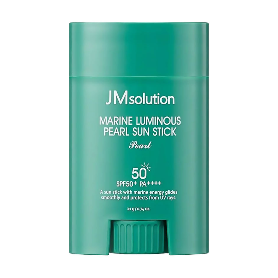 

Сонцезахисний стік для обличчя JMsolution Marine Luminous Pearl Sun Stick SPF50+ PA++++ Pearl з екстрактом перлин, 21 г