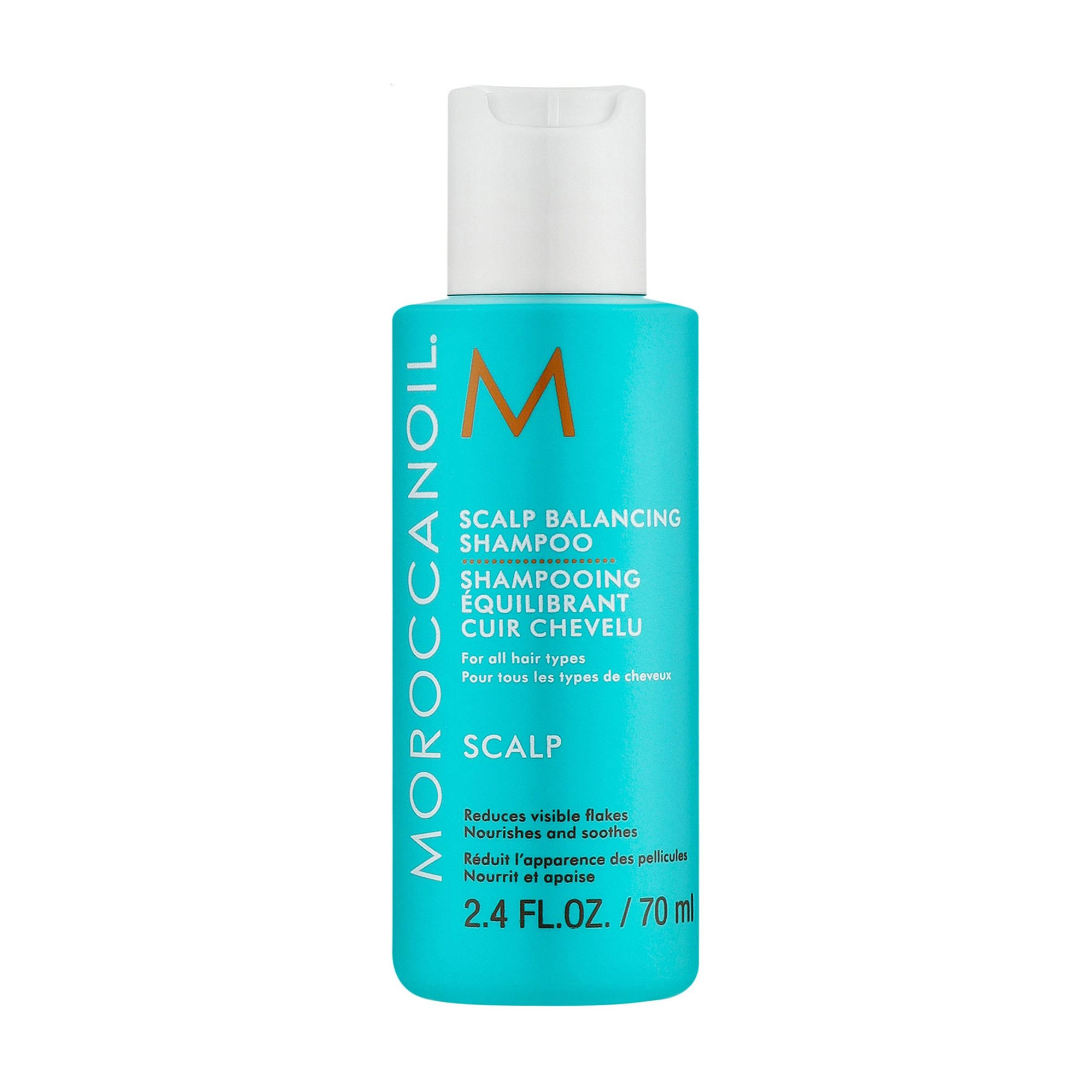 

Балансувальний шампунь для шкіри голови Moroccanoil Scalp Balancing Shampoo, 70 мл