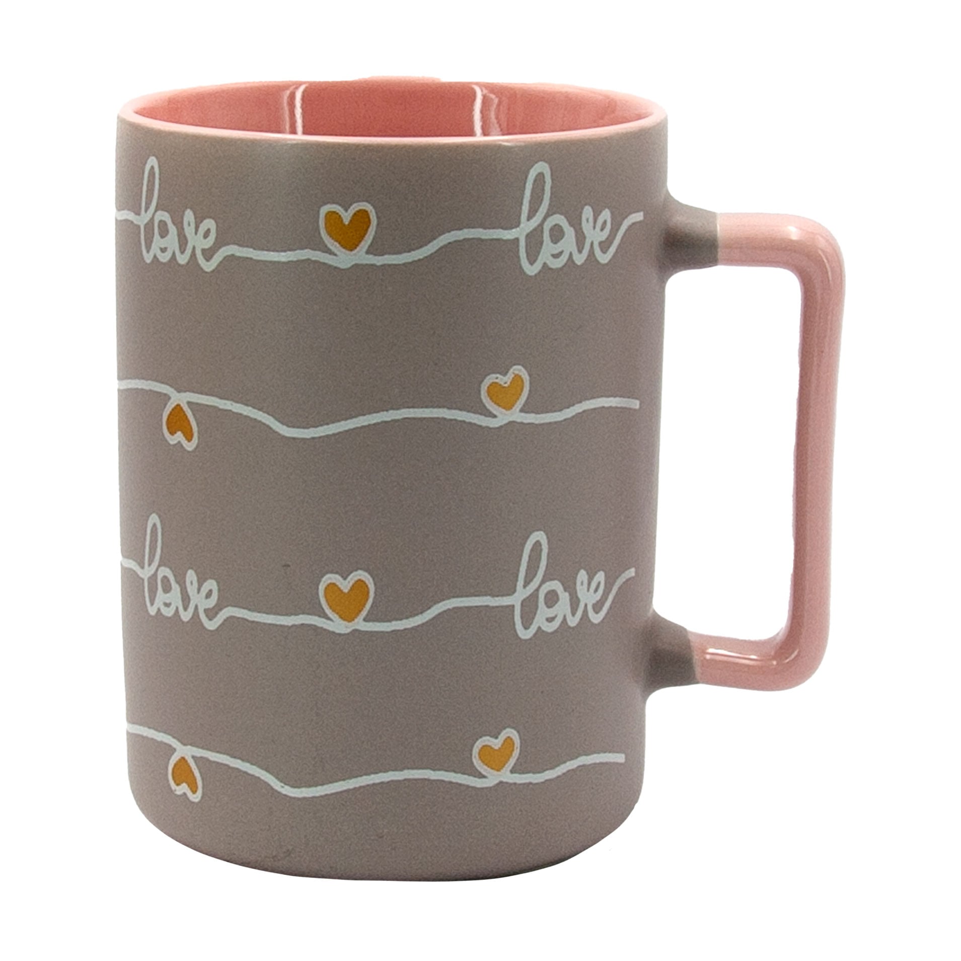 

Чашка Milika Heartbeat Mokko порцеляна, 400 мл (M0520-RX-N250519Mokko)