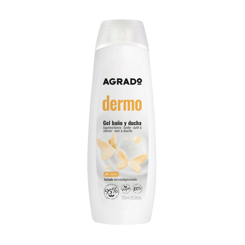 Гель для ванни та душу Agrado Bath & Shower Gel Dermo, 750 мл