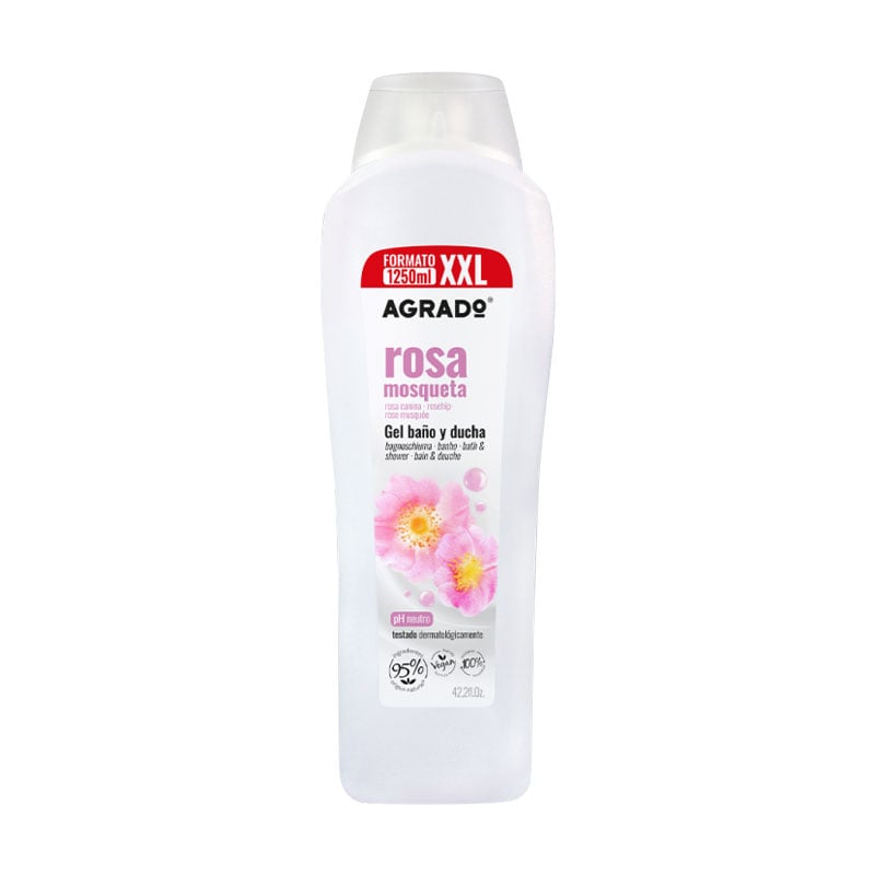 

Гель для ванни та душу Agrado Bath & Shower Gel Rosehip, 1.25 л