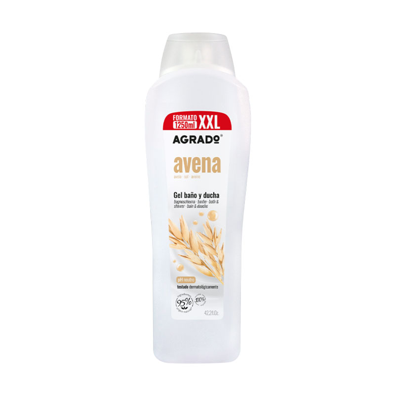 

Гель для ванни та душу Agrado Bath & Shower Gel Oat, 1.25 л