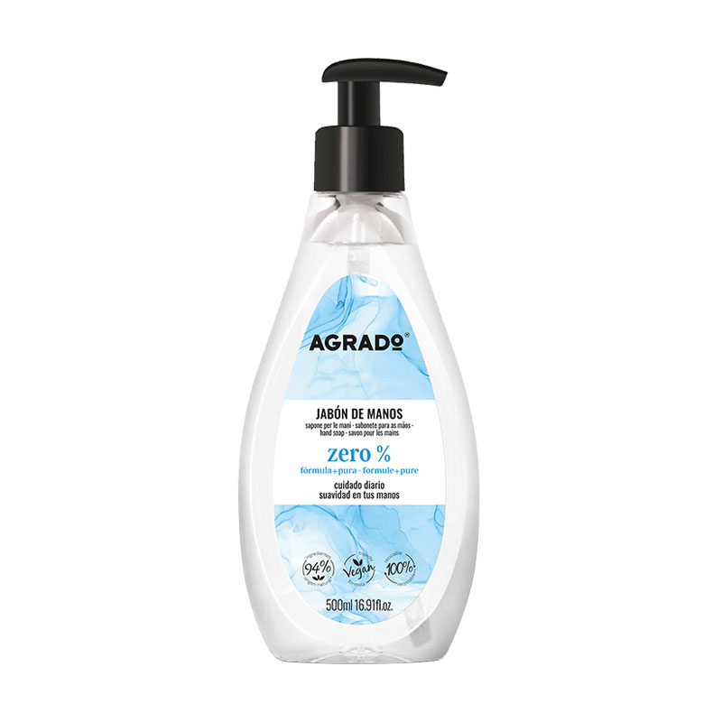 

Рідке мило для рук Agrado Liquid Hand Soap Zero %, 500 мл