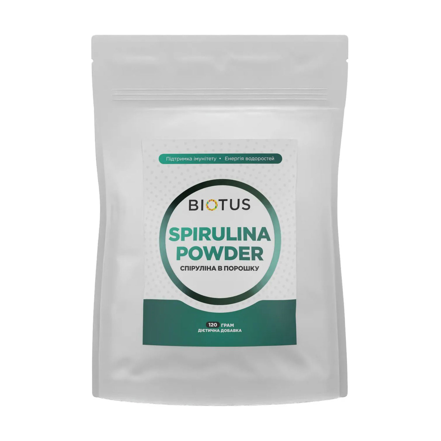 

Спіруліна Biotus Spirulina Powder в порошку, 120 г