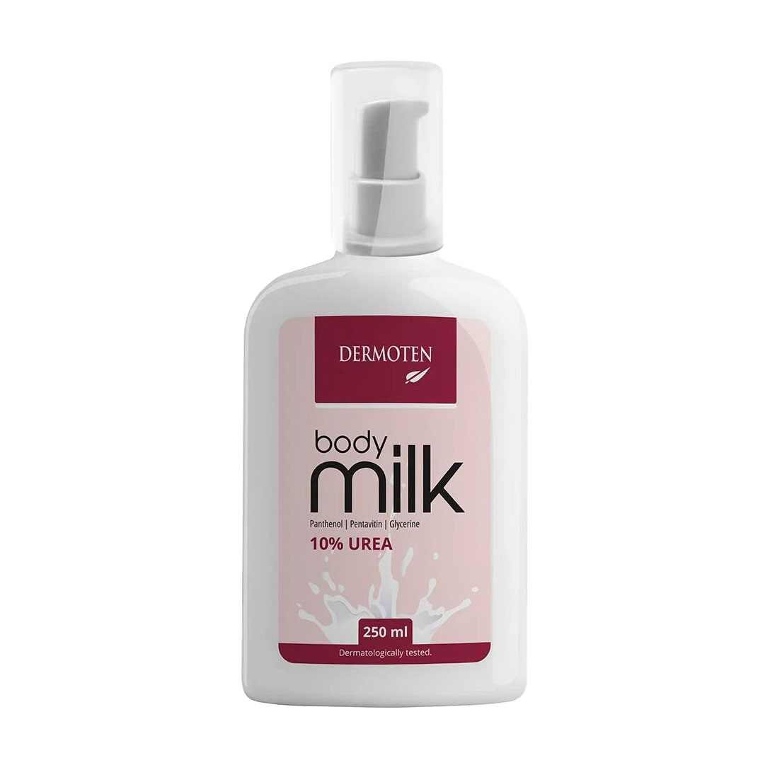

Зволожувальне молочко для тіла Dermoten Body Milk з сечовиною 10%, 250 мл