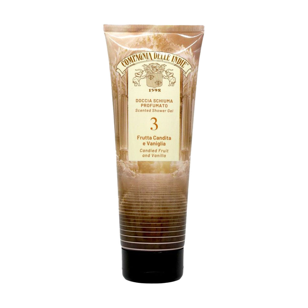 

Гель для душу Compagnia Delle Indie 3 Candied Fruit and Vanilla Scented Shower Gel, 250 мл