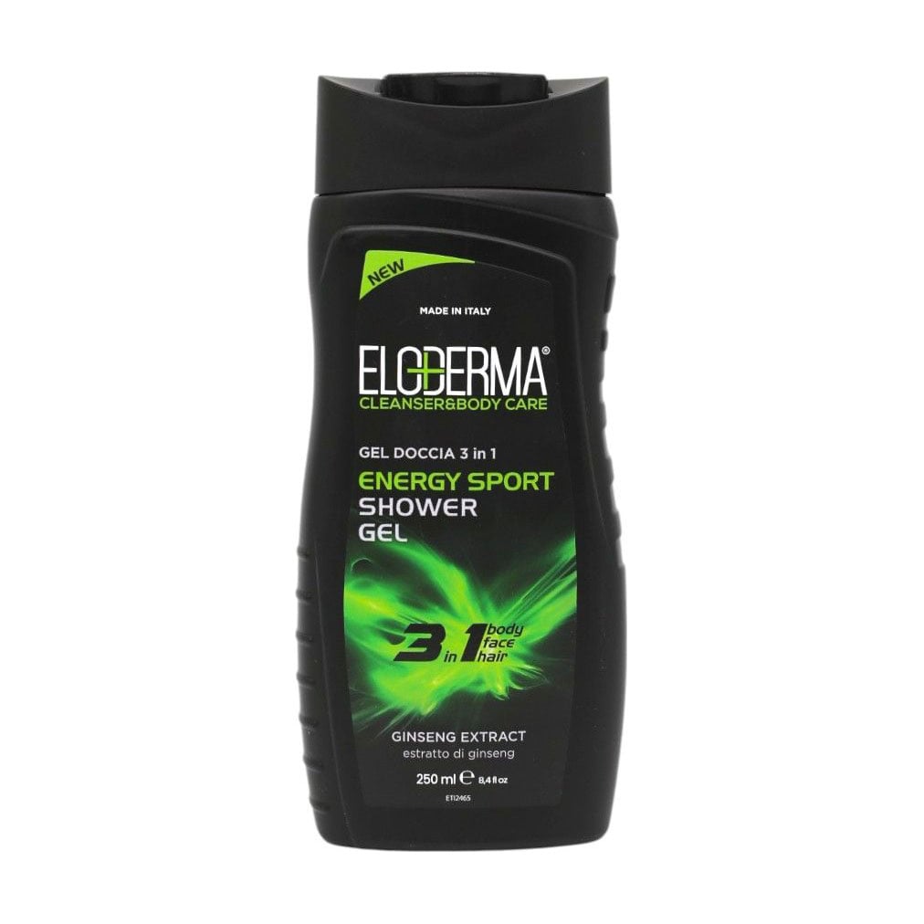 

Чоловічий гель для душу 3 в 1 Eloderma Energy Sport Shower Gel, 250 мл