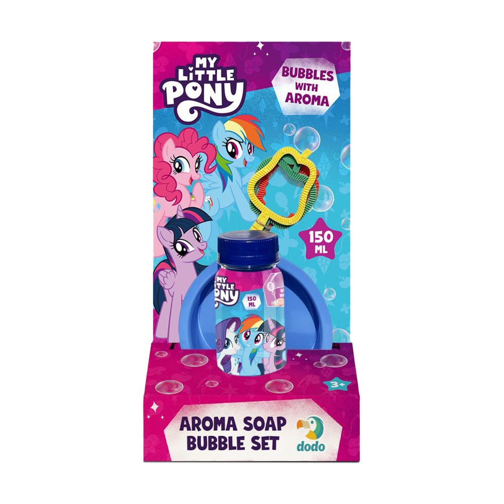 

Набір ароматичних мильних бульбашок DoDo My Little Pony від 3 років, 150 мл (200735)