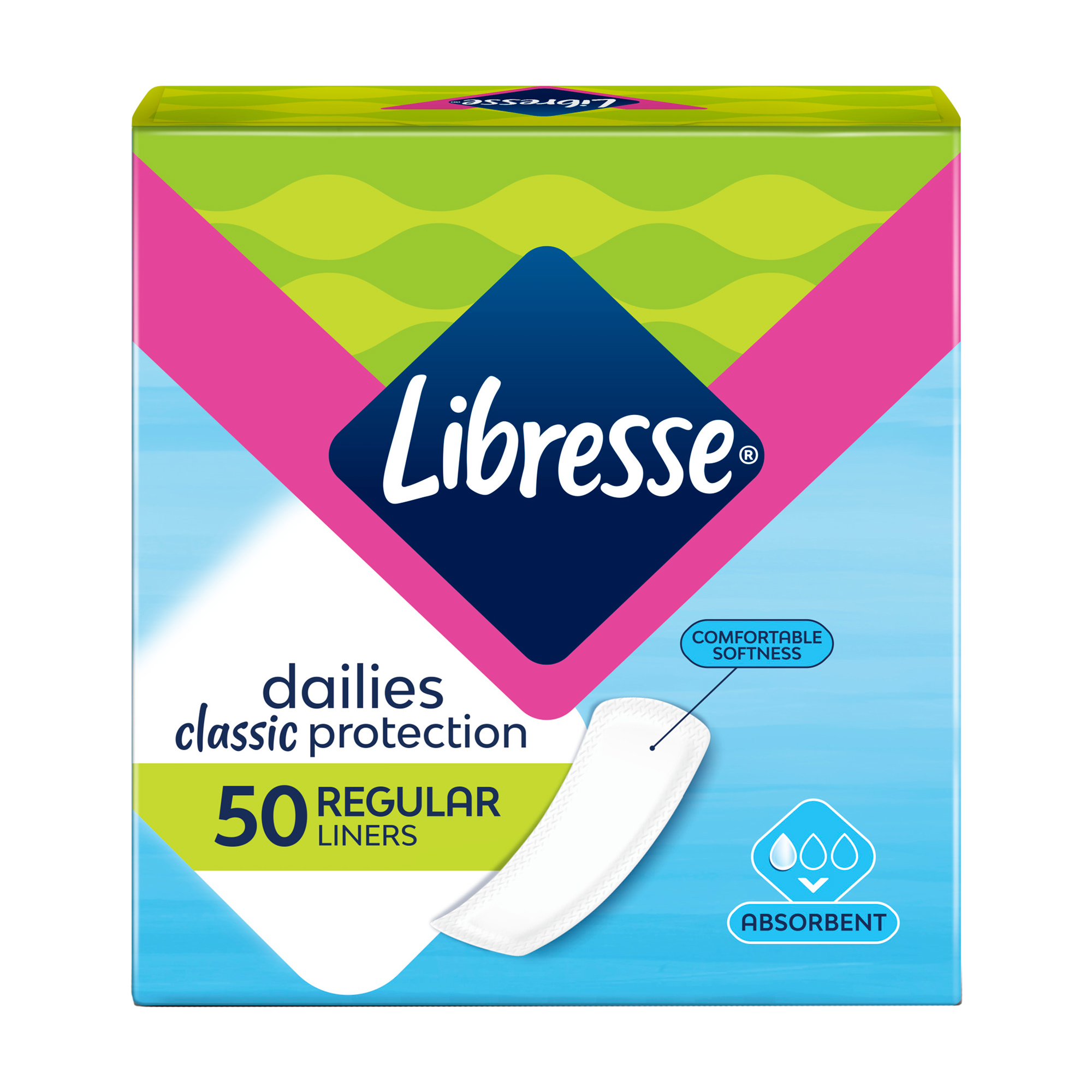 

Уцінка! Щоденні прокладки Libresse Classic, 50 шт