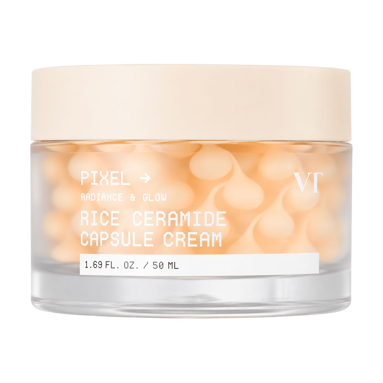 

Крем для обличчя VT Cosmetics Rice Ceramide Capsule Cream з рисом та церамідами, 50 мл