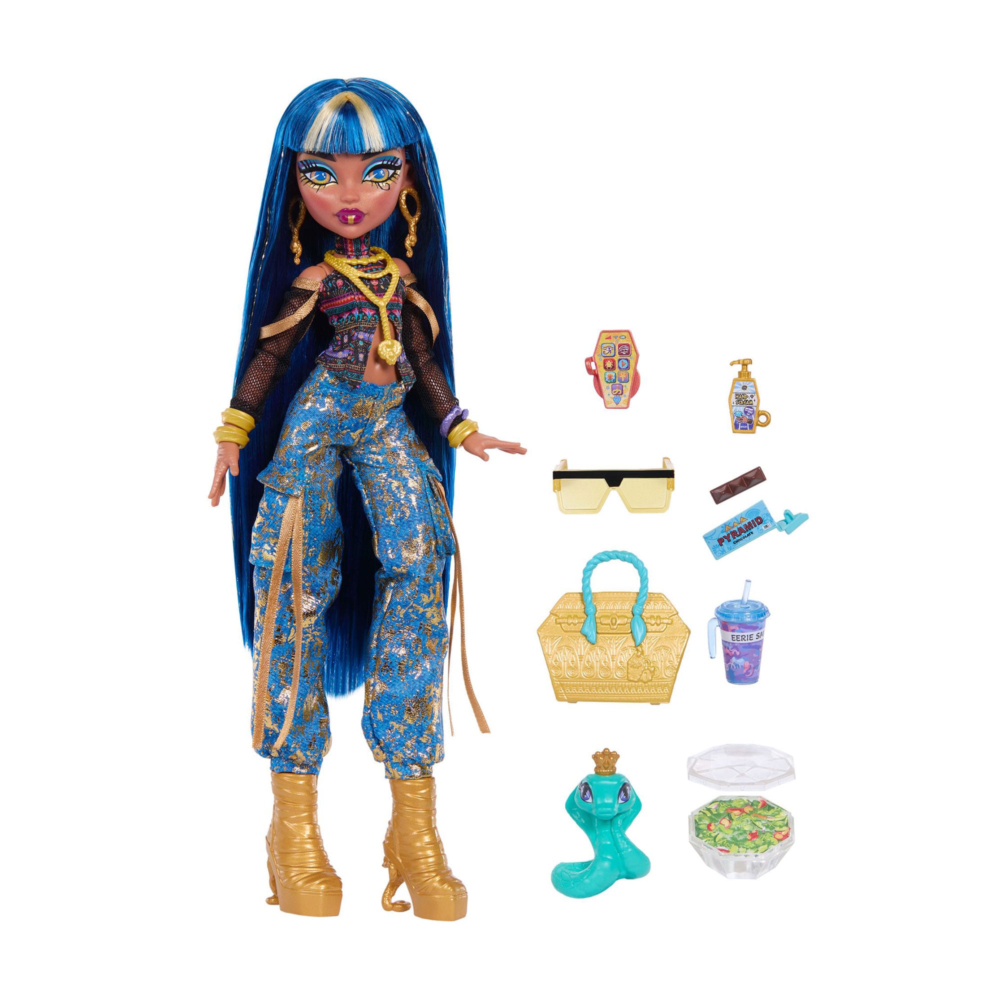 

Лялька Monster High Монстро-класика Клео, від 4 років (JHK32)
