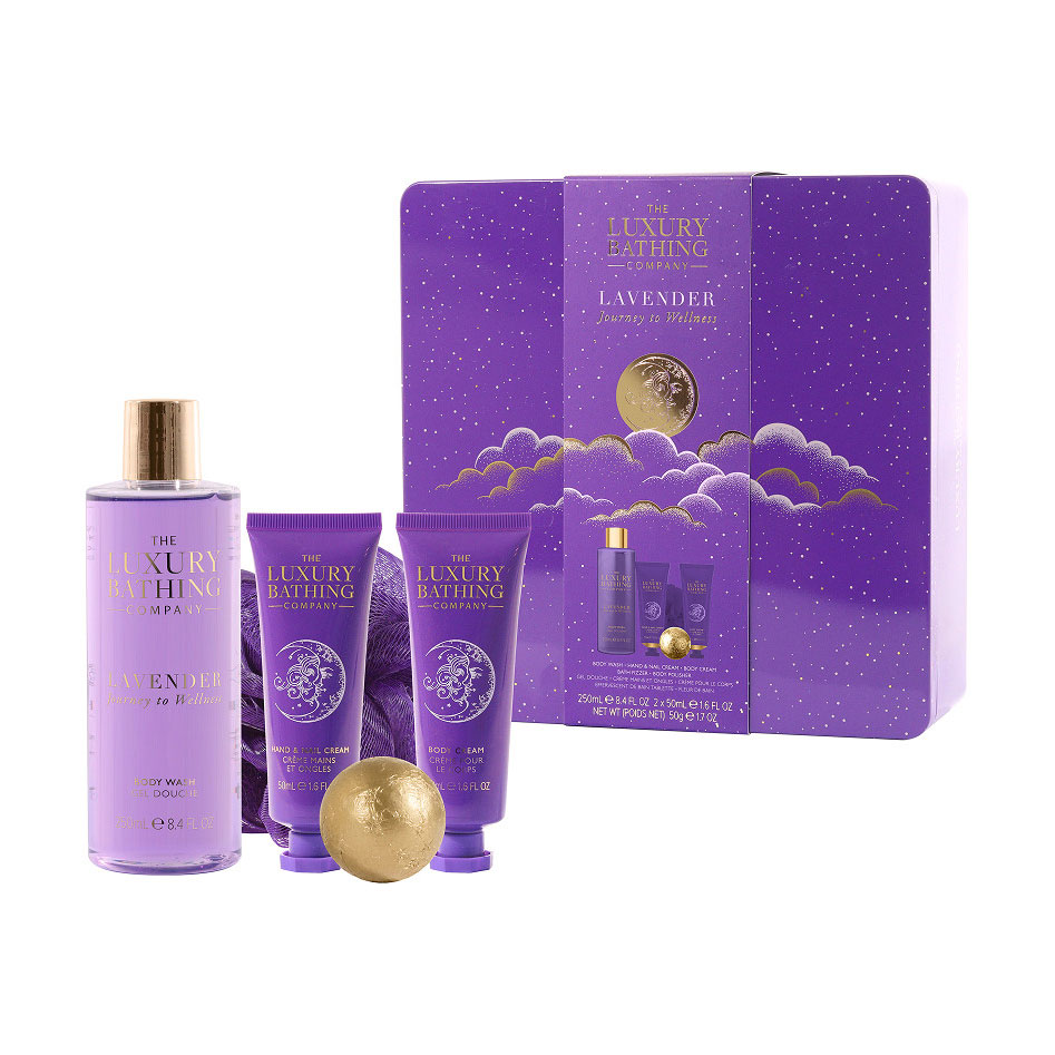 

Набір для рук та тіла Grace Cole The Luxury Bathing Lavender Journey To Wellness, 5 продуктів