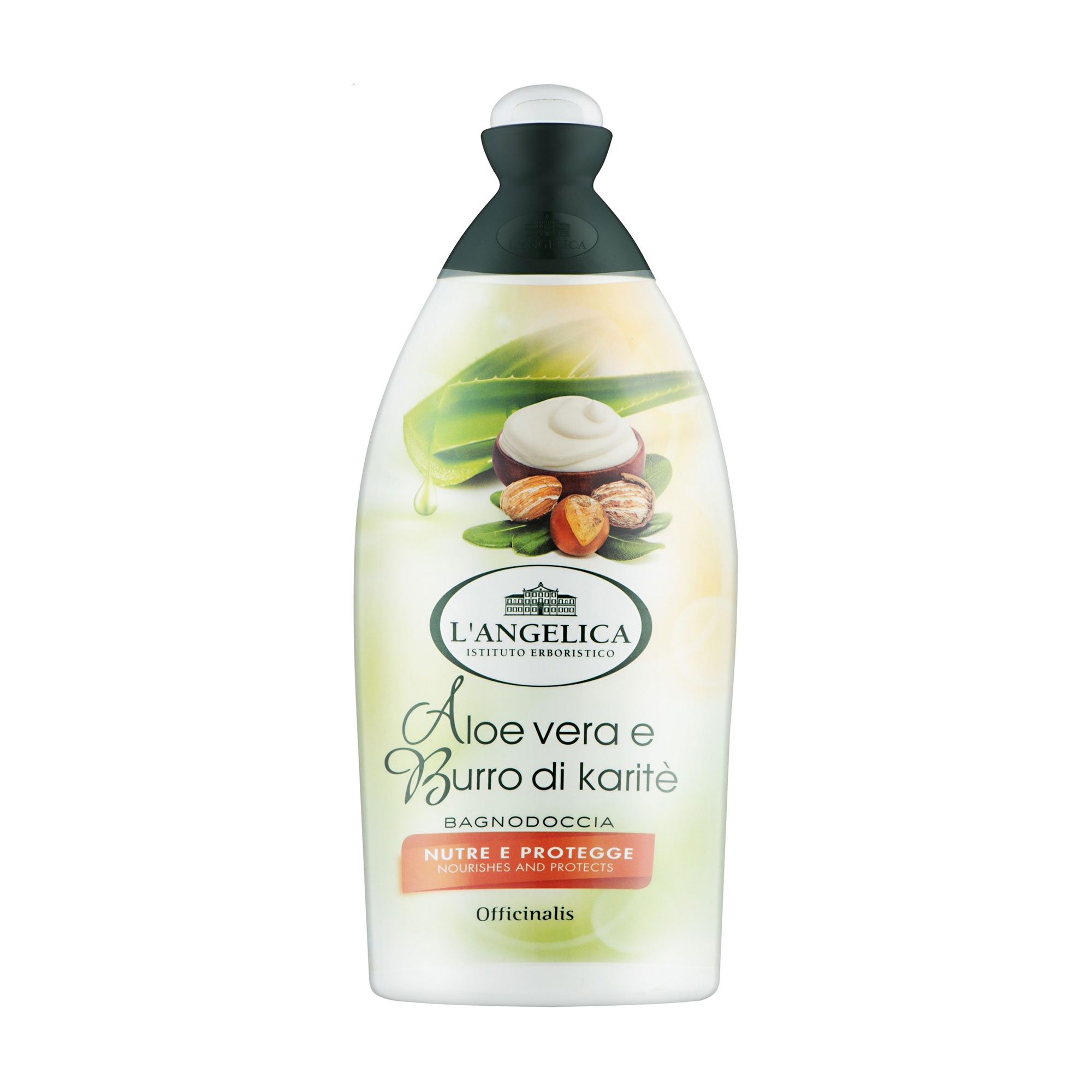 

Живильний та захисний гель для душу та ванни L'angelica Supreme Care Bath & Shower Gel з алое та каріте, 500 мл