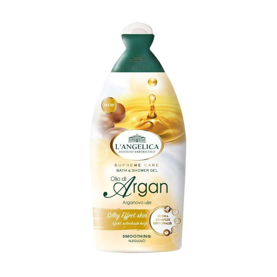 

Пом'якшувальний гель для душу та ванни L'angelica Supreme Care Bath & Shower Gel з аргановою олією, 500 мл