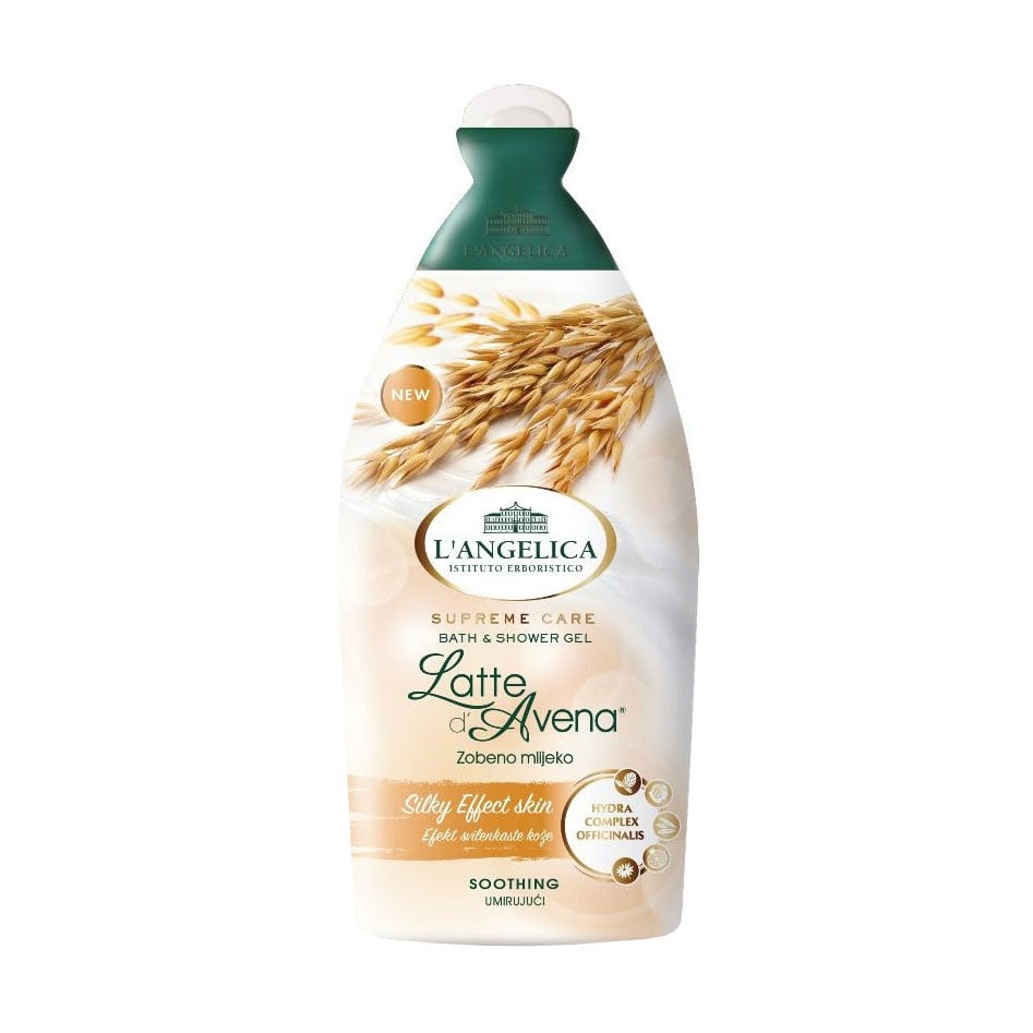 

Гель для душу та ванни L'angelica Supreme Care Bath & Shower Gel з вівсяним молоком, 500 мл