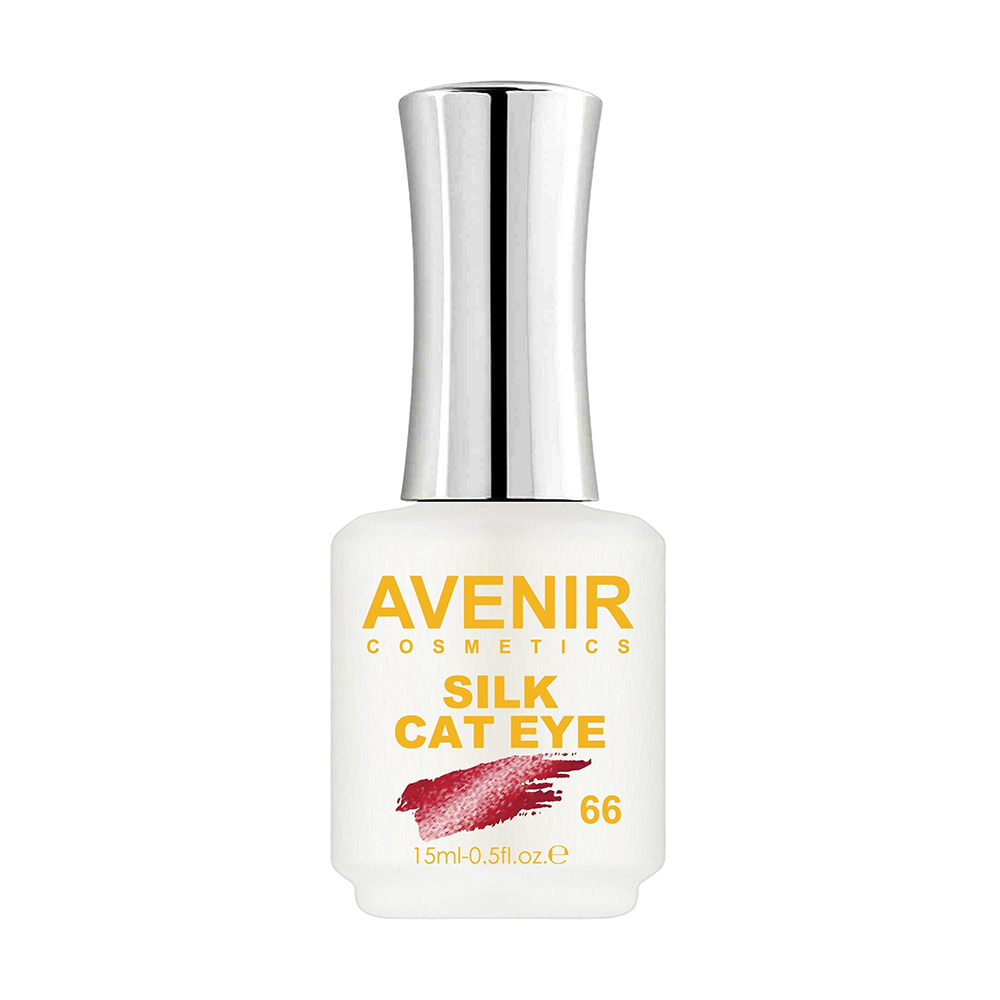 

Гель-лак для нігтів Avenir Cosmetics Silk Cat Eye 66, 15 мл