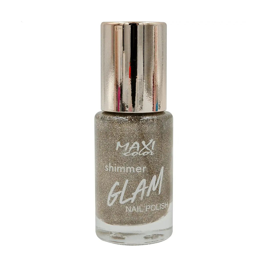 

Лак для нігтів Maxi Color Shimmer Glam Nail Polish 01, 10 мл