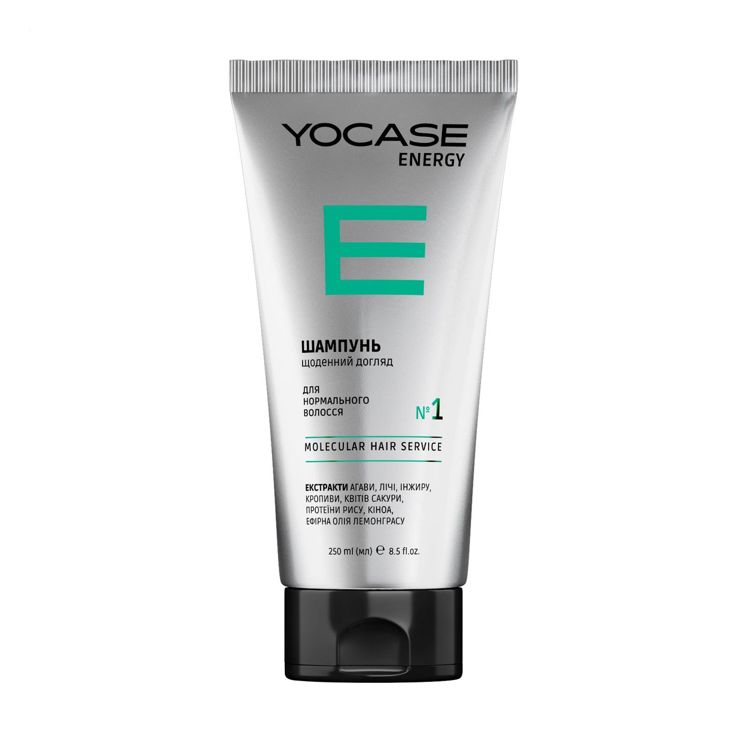 

Шампунь Green Pharm Cosmetic Yocase Energy 1 Molecular Hair Service для нормального волосся, 250 мл