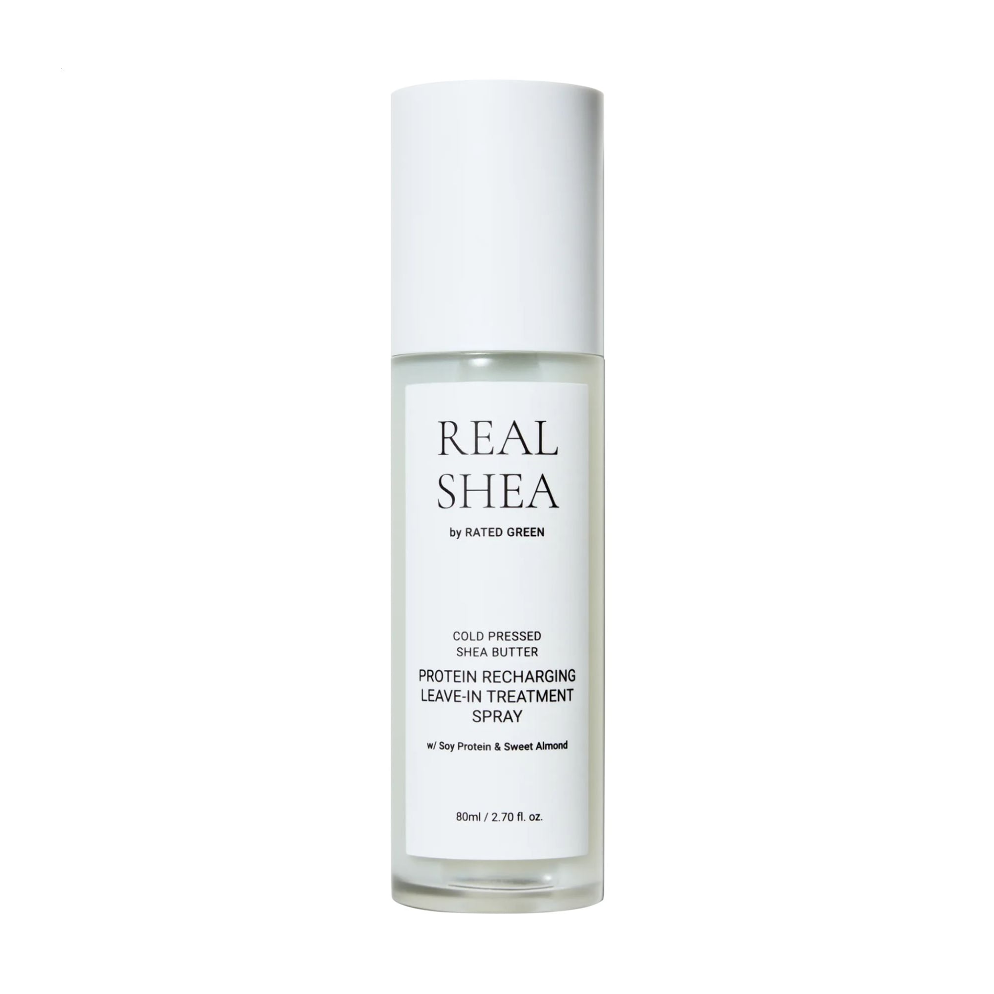 

Спрей для волосся Rated Green Real Shea Protein Recharging Leave-In Treatment Spray з протеїнами, 80 мл