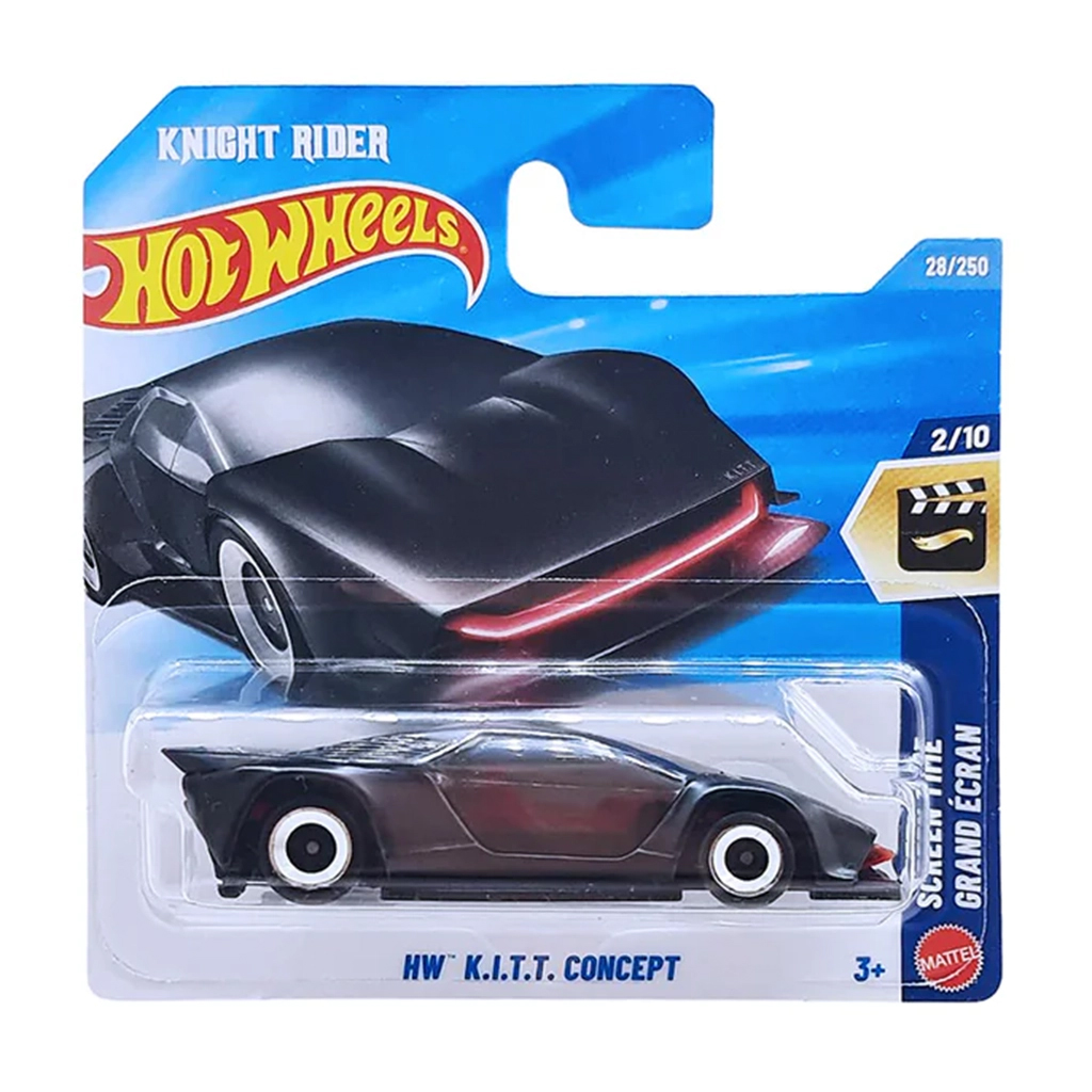 

Базовий автомобіль Hot Wheels HW K.I.T.T. Concept чорний, від 3 років, 11*3.5*11 см (5785)