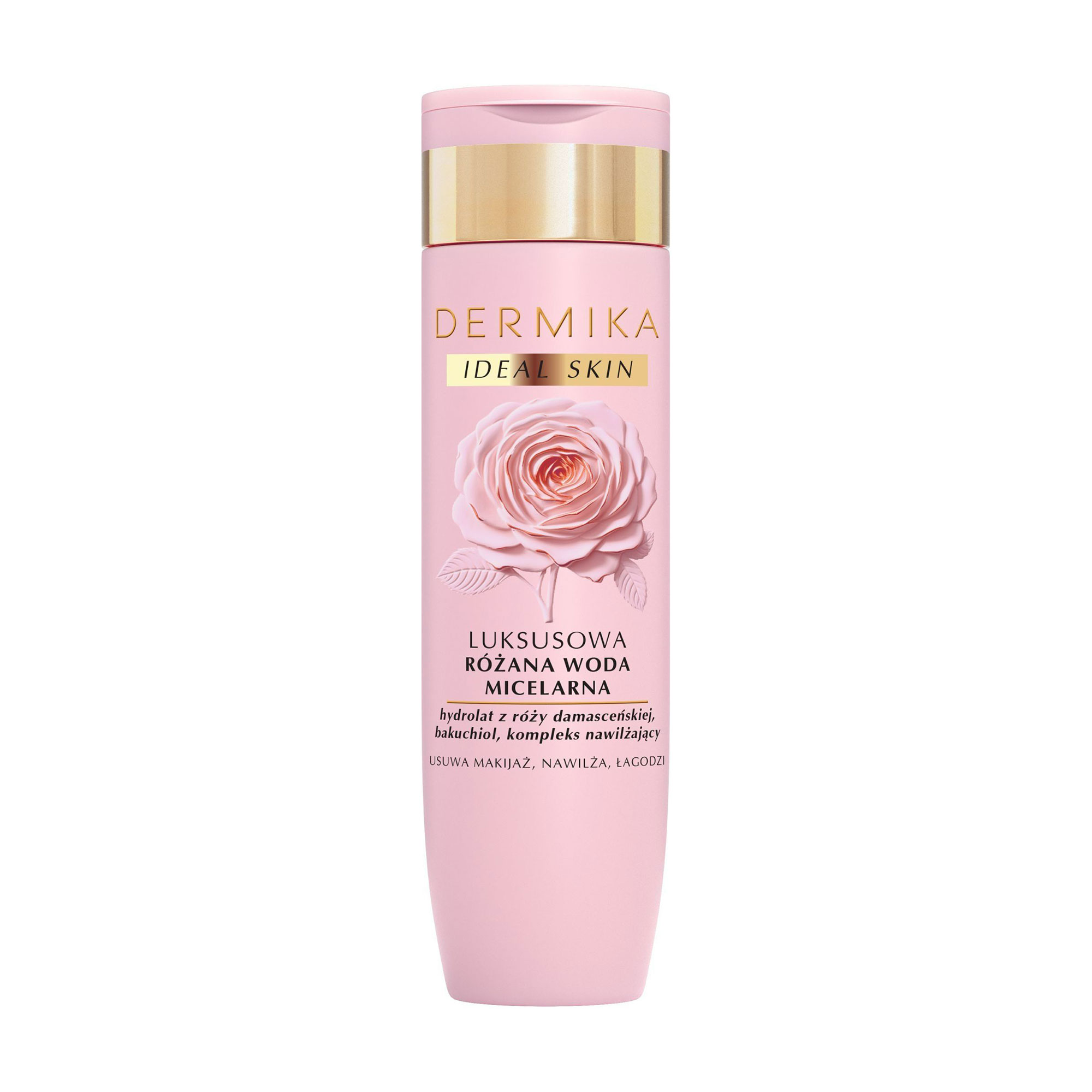 Міцелярна вода Dermika Ideal Skin з ароматом троянди, 200 мл