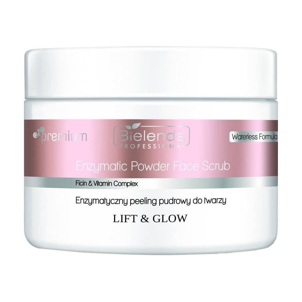 

Ензимна пудра-пілінг для обличчя Bielenda Professional Lift & Glow Enzymatic Powder Face Scrub, 100 г