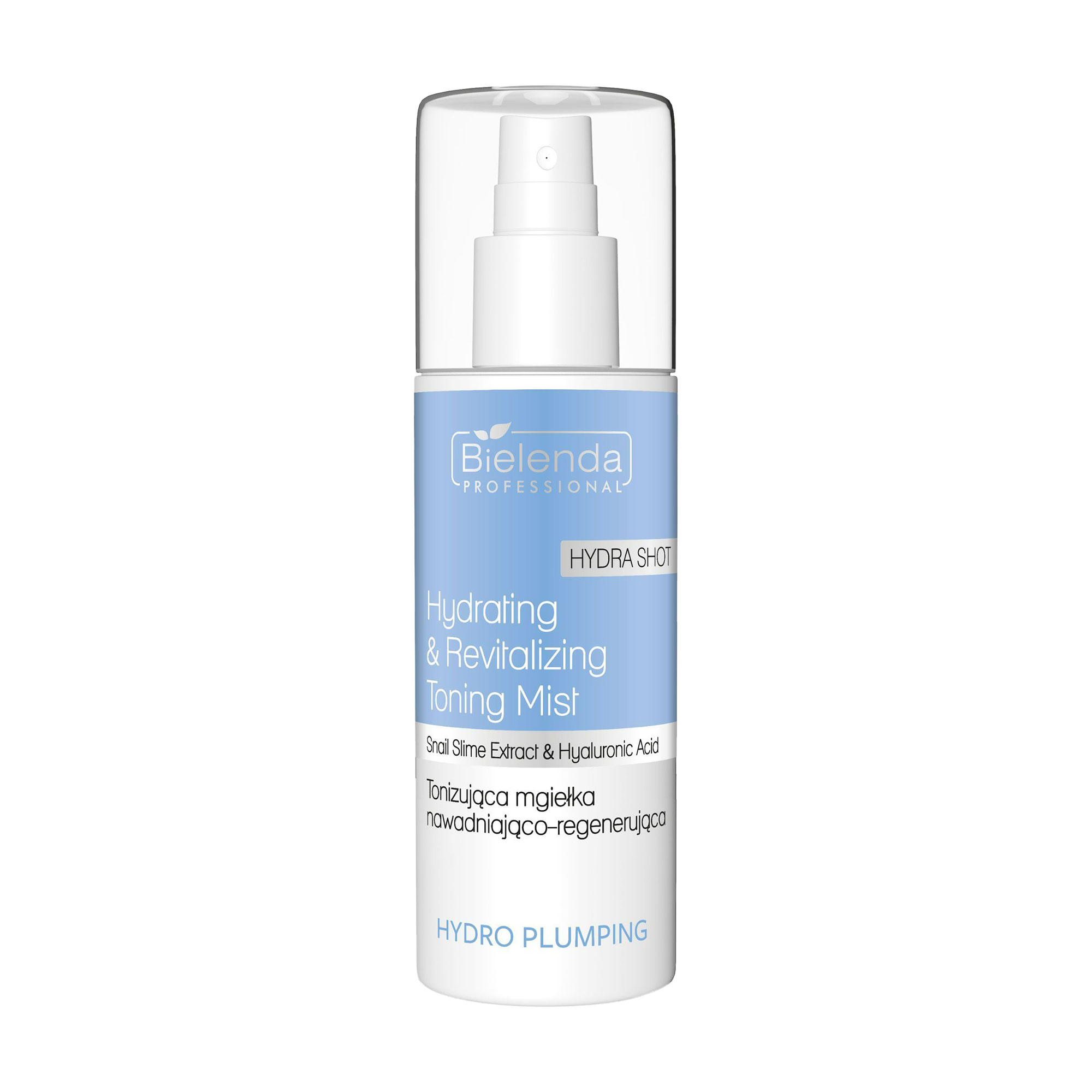 

Спрей для обличчя Bielenda Professional Hydro Plumping Hydrating & Revitalizing Toning Mist, 150 мл