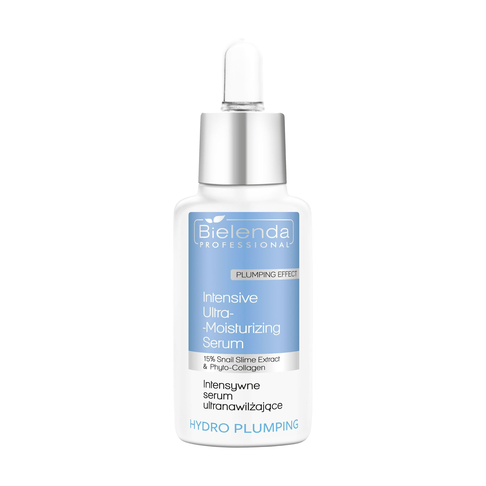 Інтенсивна ультразволожувальна сироватка для обличчя Bielenda Professional Hydro Plumping Intensive Ultra-Moisturizing Serum, 30 мл