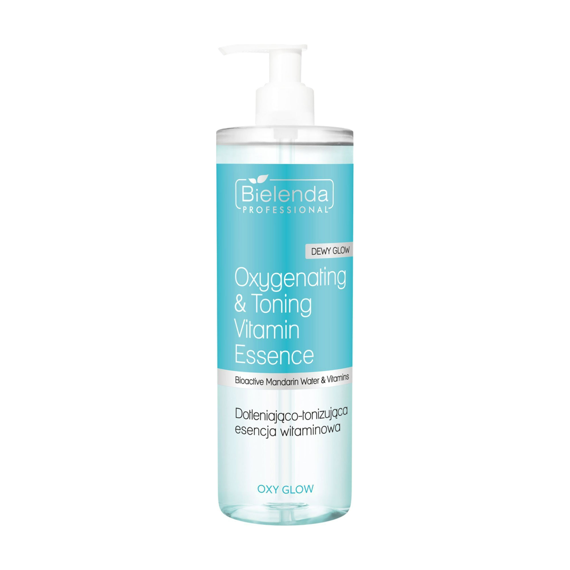 Вітамінна тонізувальна есенція для обличчя Bielenda Professional Oxy Glow Oxygenating & Toning Vitamin Essence, 500 мл