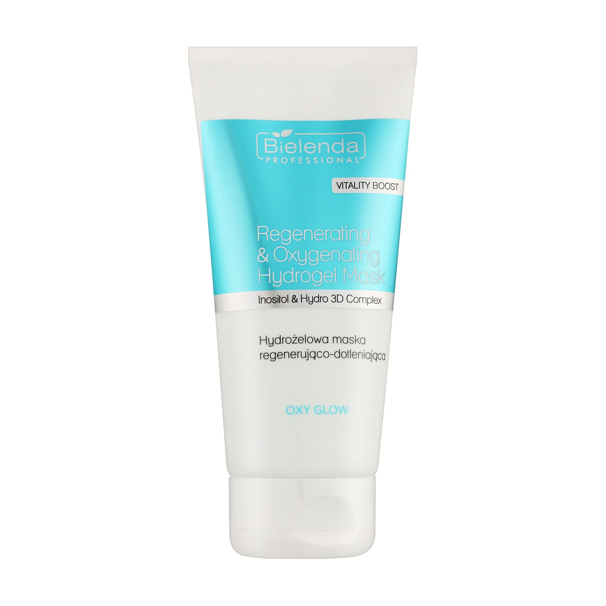Гідрогелева маска для обличчя Bielenda Professional Oxy Glow Regenerating & Oxygenating Hydrogel Mask, 150 мл
