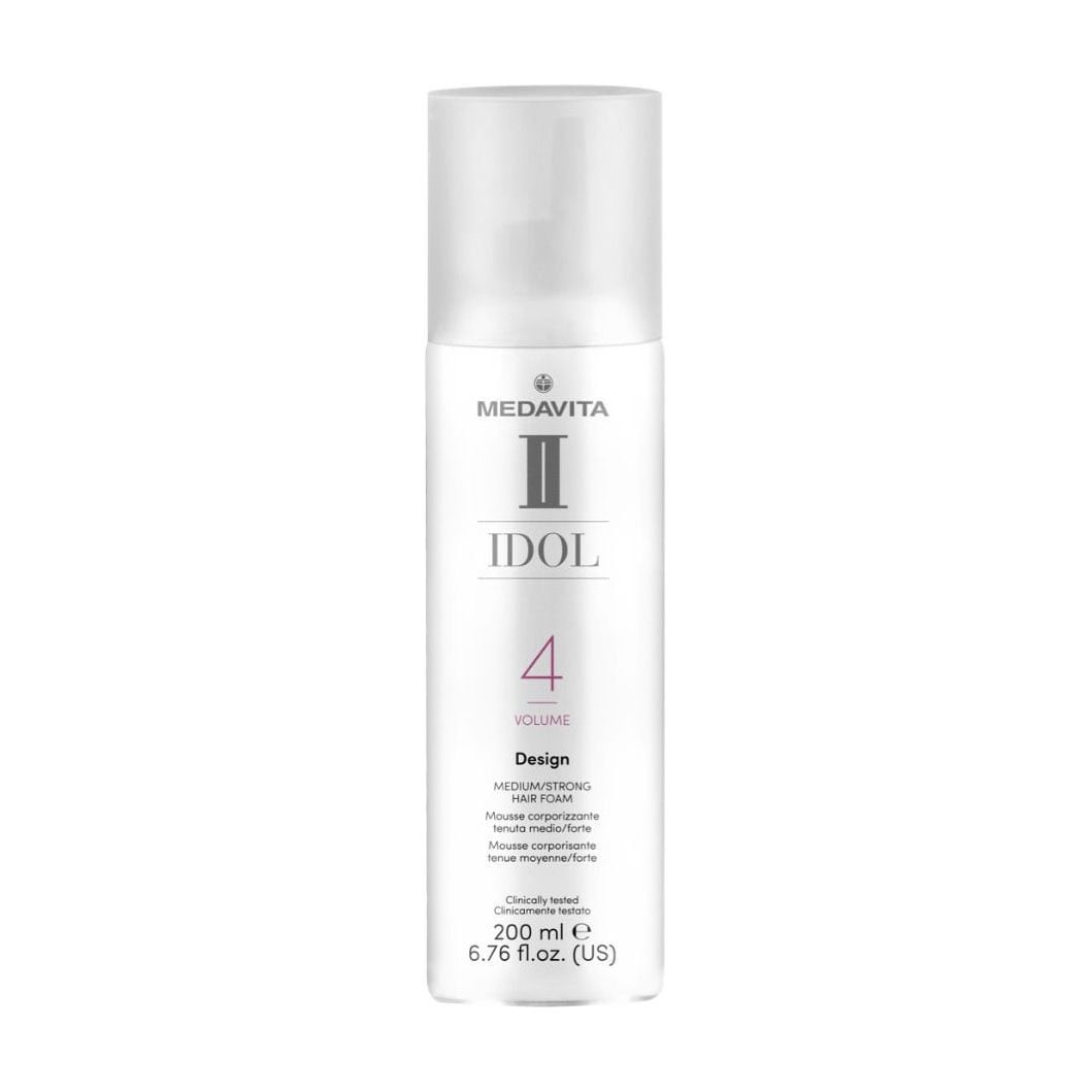 

Піна для укладання волосся Medavita Idol Volume Design Hair Foam Середня-сильна фіксація, 200 мл