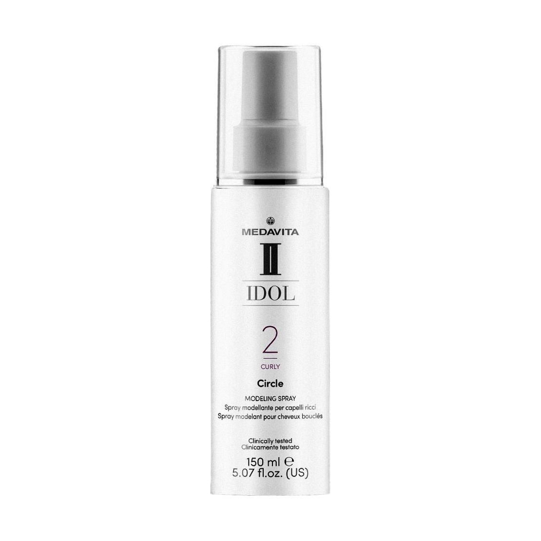 

Спрей для укладання волосся Medavita Idol Curly Circle Modeling Spray Легка фіксація, 150 мл