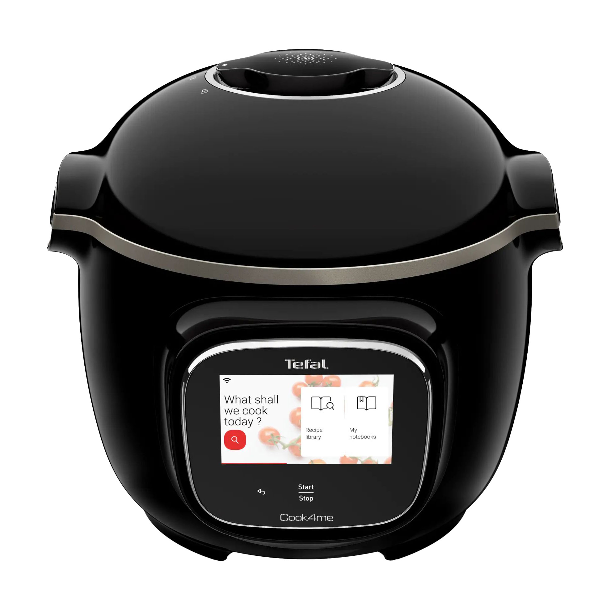 Мультиварка-скороварка Tefal Cook4me Touch чорна (CY912830)