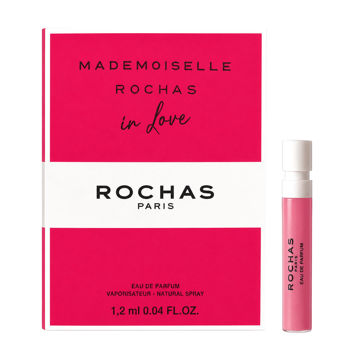 

Rochas Mademoiselle In Love Парфумована вода жіноча, 1.2 мл (пробник)